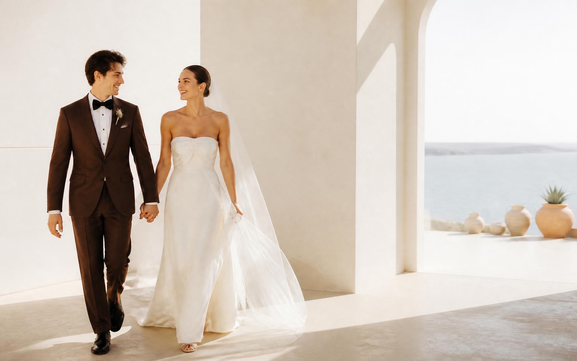 Fotógrafo de bodas Veracruz — pareja en boda editorial luminosa por Cocoa Photography